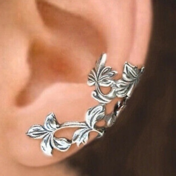 Jewelry - 1 Sterling Silver Butterfly No Pierce Earring Cuff